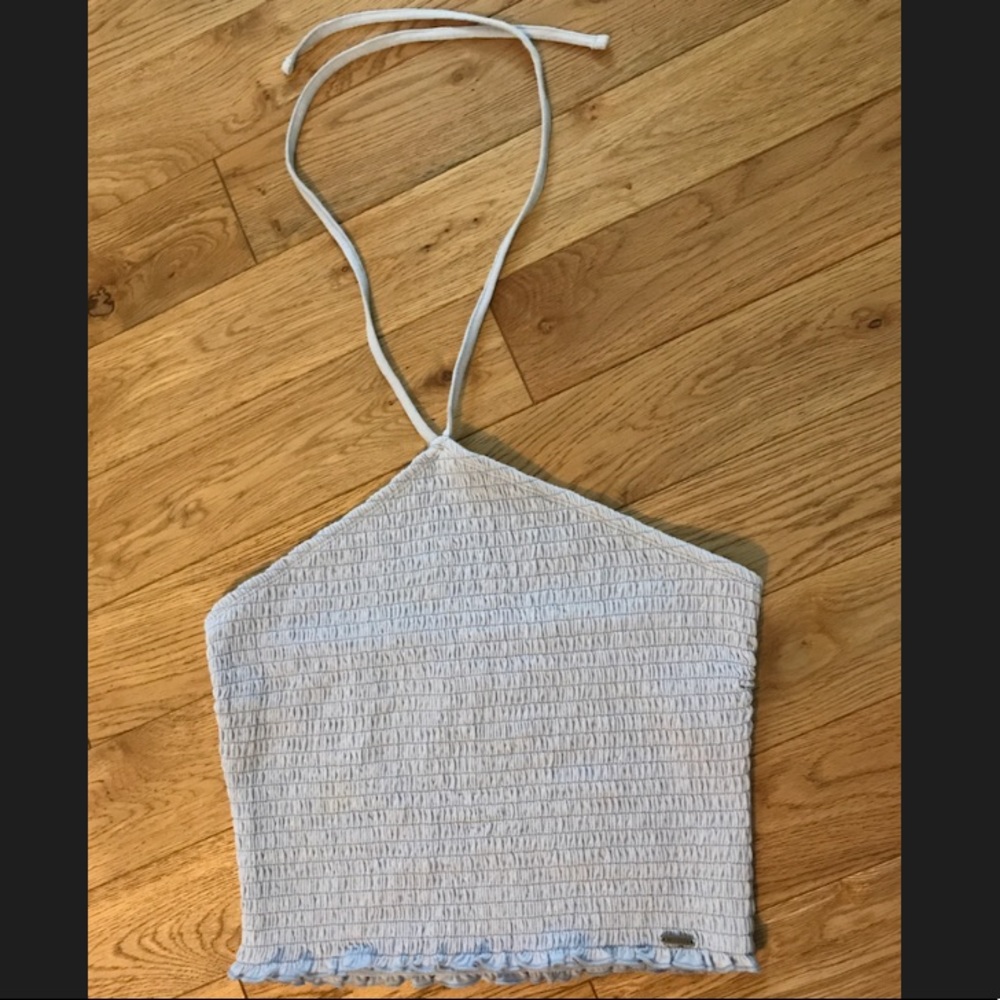 New Hollister Halter Crop Top